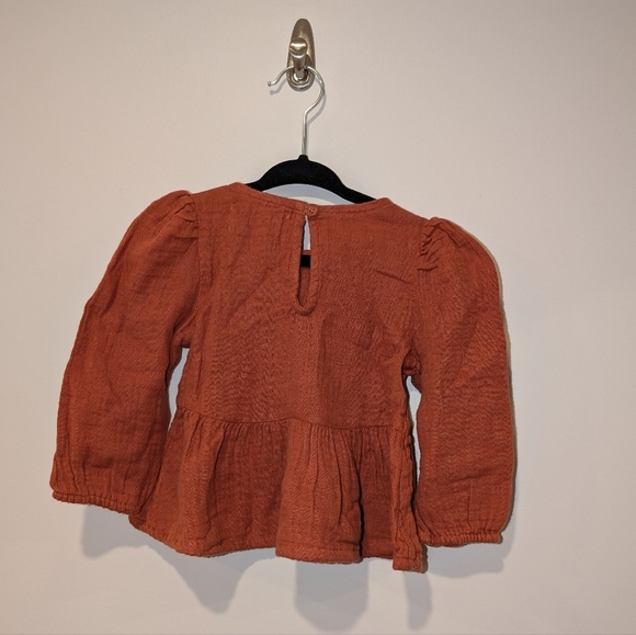 💙2 For 15💙 BNWT Long Sleeve Peplum Blouse - Picture 2 of 4